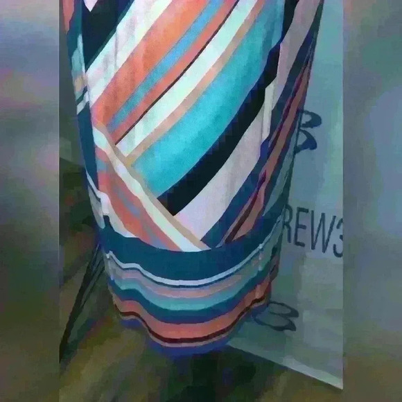 Dress Barn Roz and Ali striped multicolored sleeveless extra small dress Soft. - Picture 3 of 7